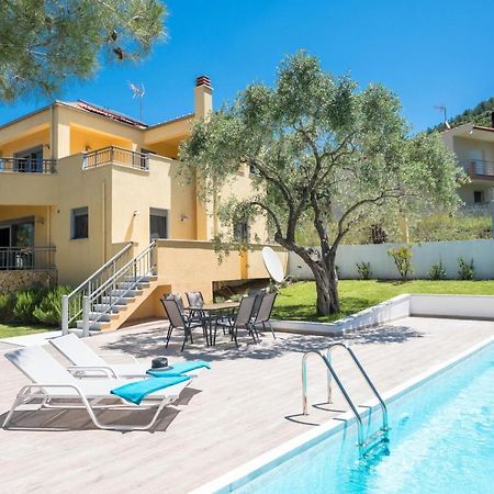 Skala Rachoni  Louloudis Pool Villa מראה חיצוני תמונה