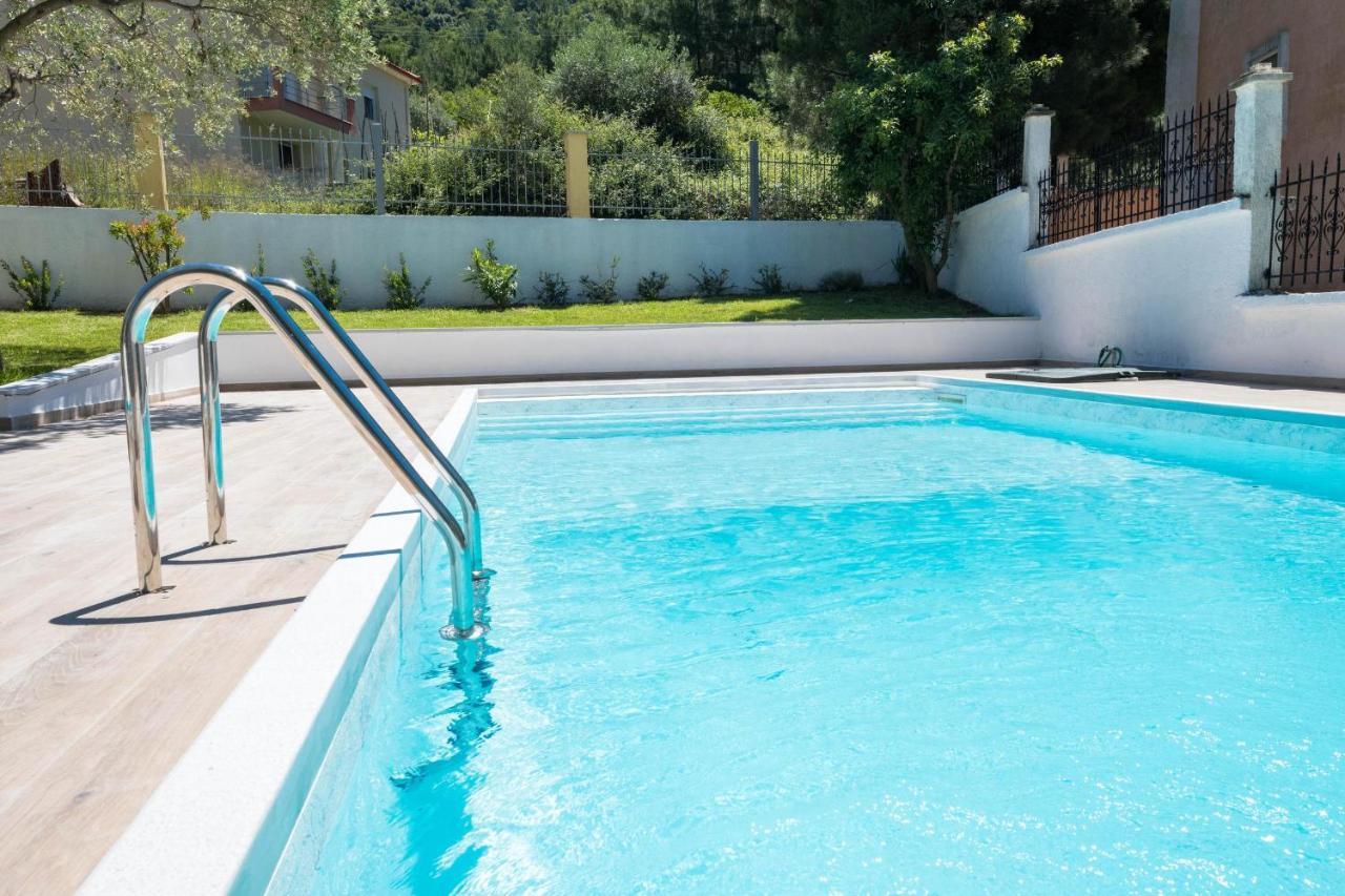 Skala Rachoni  Louloudis Pool Villa מראה חיצוני תמונה