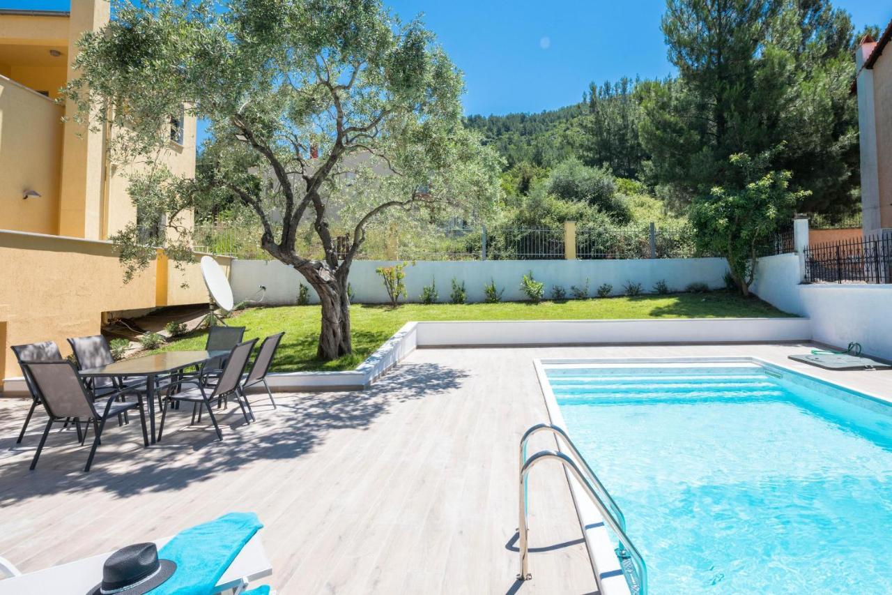 Skala Rachoni  Louloudis Pool Villa מראה חיצוני תמונה