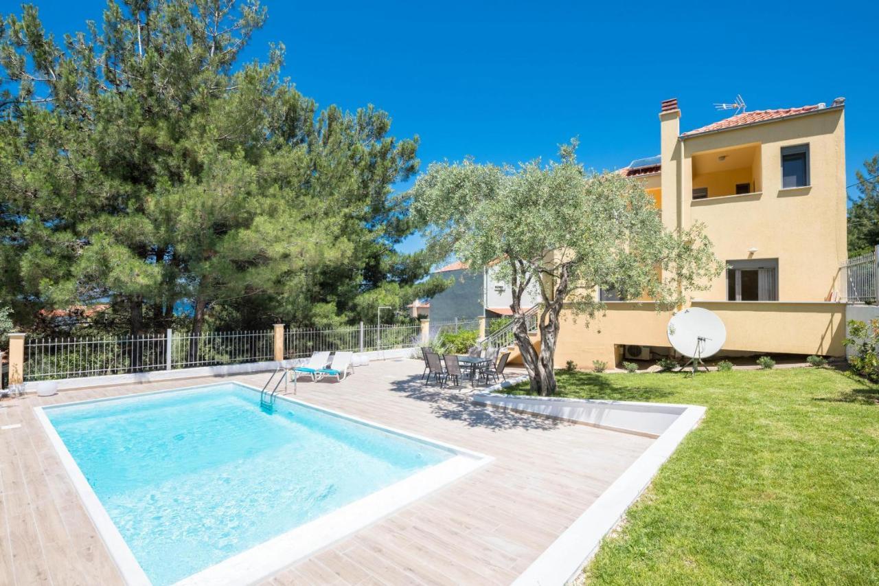 Skala Rachoni  Louloudis Pool Villa מראה חיצוני תמונה