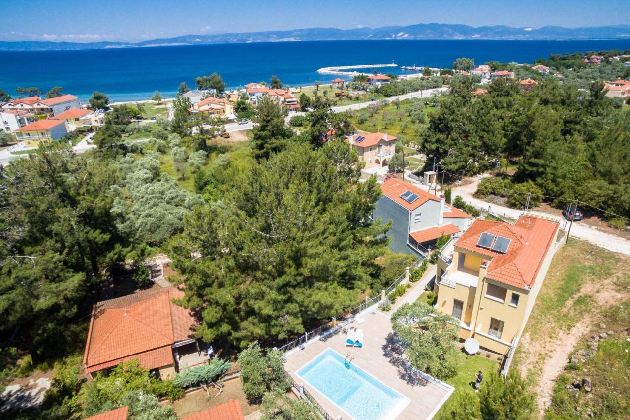 Skala Rachoni  Louloudis Pool Villa מראה חיצוני תמונה